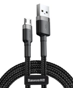 Baseus Cafule Micro USB cable 2.4A 0,5m (gray + black)