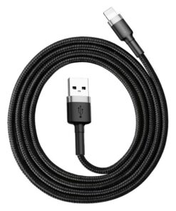 Baseus Cafule USB Lightning Cable 1,5A 2m (Gray+Black)