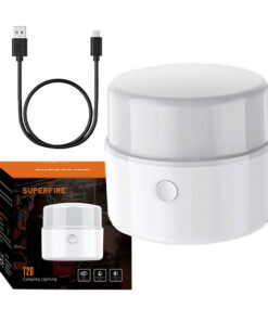 Kempings lampa Superfire T20, 180lm, USB