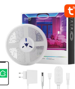 Smart WiFi RGB LED gaismas josla Gosund SL2 (5m), Tuya