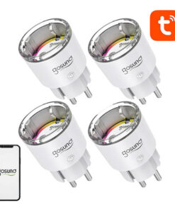 Gosund EP2 WiFi smart socket, 4 pieces (four-pack) 10A Tuya