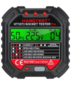 Socket tester with digital display Habotest HT107D