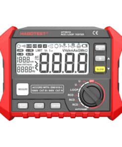 Digitālais RCD / cilpas pretestības testeris Habotest HT5910