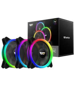 Computer Fan Set ARGB Darkflash DR12 Pro 3in1 120x120 (black)