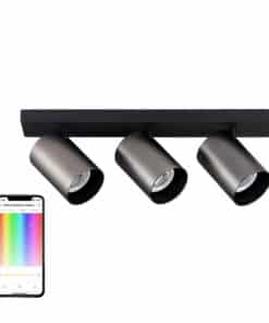 Yeelight Ceiling Spotlight YLDDL-0085-B (three bulbs) black