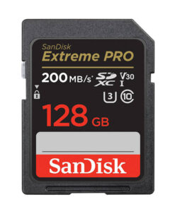 Memory card SANDISK EXTREME PRO SDXC 128GB 200/90 MB/s UHS-I U3  (SDSDXXD-128G-GN4IN)