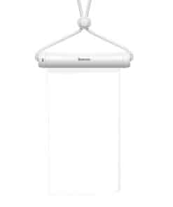 Baseus Cylinder Slide-cover waterproof smartphone bag (white)