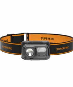 Superfire HL23 headlamp flashlight, 220 lm, USB-C, powerbank