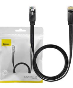 Baseus Ethernet RJ45, 1Gbps, 1.5m network cable (black)