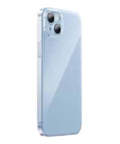 Baseus Crystal Series Case for iPhone 14 Plus + tempered glass