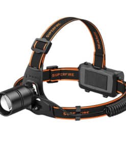 Superfire HL71 headlamp flashlight, 500 lm, USB, 5 modes