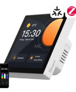 Viedais vadības panelis ir svarīgs WiFi/Bluetooth/ZigBee Sonoff NSPanel Pro (balts)