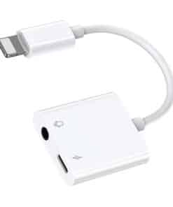 Audio Adapteris Zibens / 3,5 mm Joyroom S - Y105 (balts)