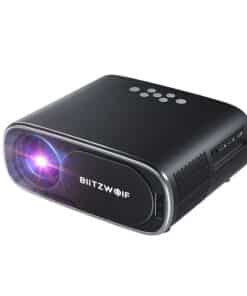 BlitzWolf BW-V4 1080p LED beamer / projector, Wi-Fi + Bluetooth (black)