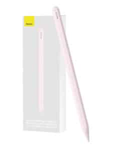 Wireless charging stylus for phone / tablet Baseus Smooth Writing (pink)