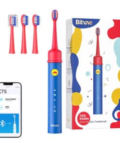 Sonic toothbrush for kids with app and tip set Bitvae BVK7S (blue)