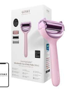 MicroNeedle Face&Body Roller 9in1 Geske with APP (pink)