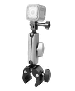 PULUZ motorcycle mount for sports cameras (DJI, GoPro, Insta360) (black)
