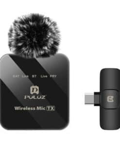 Wireless Lavalier Microphone PULUZ PU648B (USB-C)