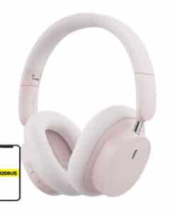 Baseus Bowie D05 Bezvadu Austiņas Bluetooth 5.2 (zelta roze)