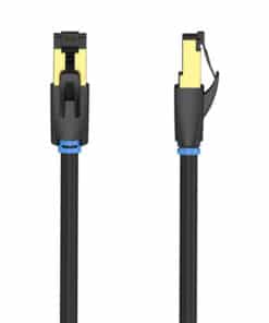 Network Cable CAT8 SFTP Vention IKABK RJ45 Ethernet 40Gbps 8m Black