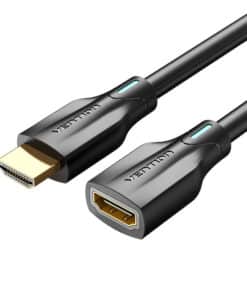 HDMI 2.1 pagarinājuma kabeļa ventiļa AHBBG, 1,5m, 8K 60Hz/ 4K 120Hz (melns)