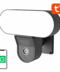 Smart outdoor WiFi camera with Gosund IPC3 floodlight, IP65 Tuya