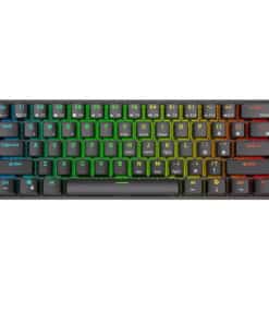 Royal Kludge RK61 RGB mechanical keyboard, red switch (black) (QWERTY)