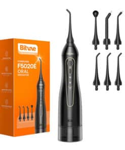 Water flosser with nozzles set Bitvae BV 5020E (Black)