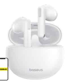 Earphones TWS Baseus Bowie E12 (white)