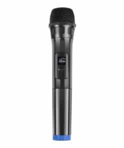 Bezvadu dinamiskais mikrofons UHF PULUZ PU628B 3.5mm (melns)