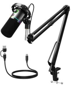 Dynamic Microphone Maono PD200XS (black)