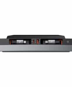 Hub Baseus T-Space ar USB-C uz zibens kabeļiem Tesla Cars (melns)
