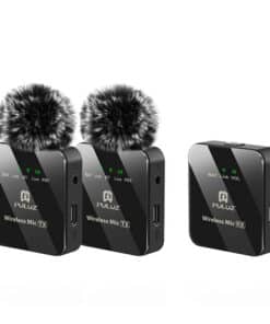 Wireless Lavalier Microphone PULUZ 2 TX + 1 RX