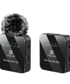 Wireless Lavalier Microphone PULUZ 1 TX + 1 RX