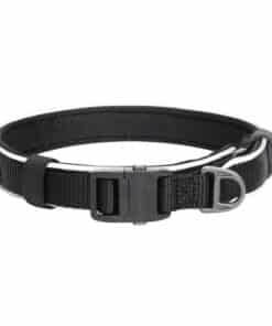 Reflective collar Dogness size M (Black)