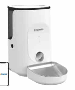 Dogness F16 WiFi 5G 4L smart food dispenser with stainless steel bowl (white)