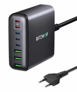 Sienas lādētājs Blitzwolf BW-S26 250W (melns)