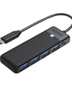 Orico Hub 4in1 USB A3.0x4 (black)