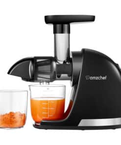 AMZCHEF 1501-BK-SM slow-running juicer (black)