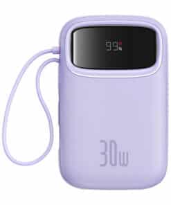 Baseus QPow 2 10000mAh 30W 2xUSB-C powerbank (violeta)