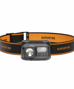 Superfire HL23-S headlamp flashlight, 350lm, USB-C