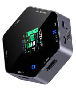 Blitzwolf 8in1 dokstacija BW-TH16 USB 100W LCD Smart Display