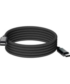 Choetech XCC-1052 USB-C uz USB-C magnētiskais kabelis, PD 240W 1.2m (melns)
