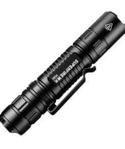 Superfire MI80-S flashlight, 300 lm, 3 W, 5 modes, 100 m