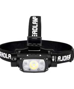 Superfire HE11 headlamp flashlight, 640 lm, 20W, 6 modes, 100m