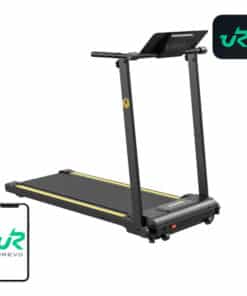 UREVO Foldi Mini electric treadmill (black and orange)