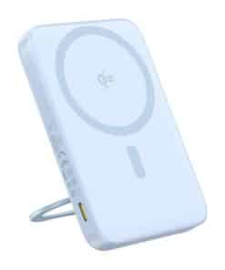Baseus powerbank ar statīvu PicoGo Qi2 5000mAh 20W (zils)