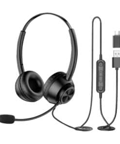 Wired headset with microphone New Bee H368