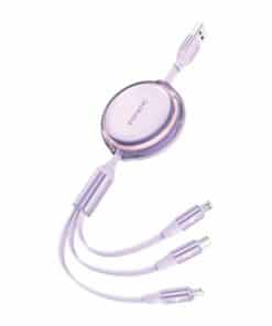 3w1 Foneng X113 1.1M Fioletowa Cable